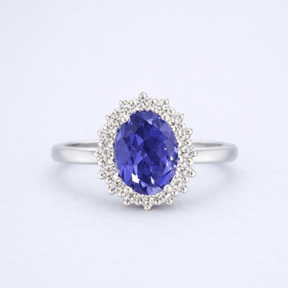 Anillo Iolita natural - Mateu Joyeros