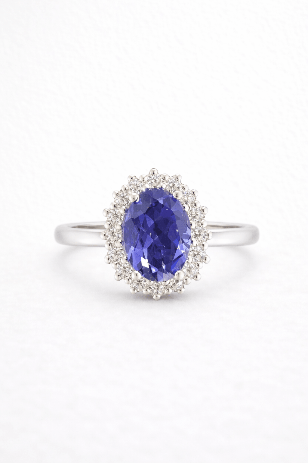 Anillo Iolita natural - Mateu Joyeros