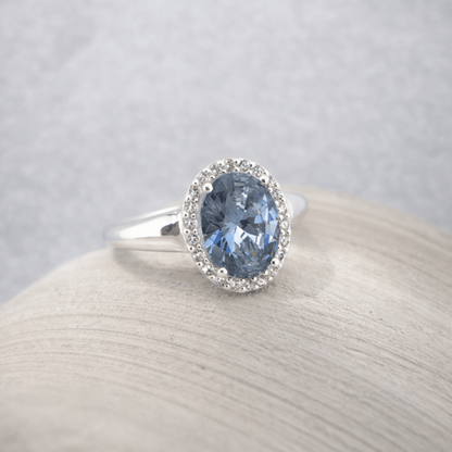 Anillo oval green - Mateu Joyeros