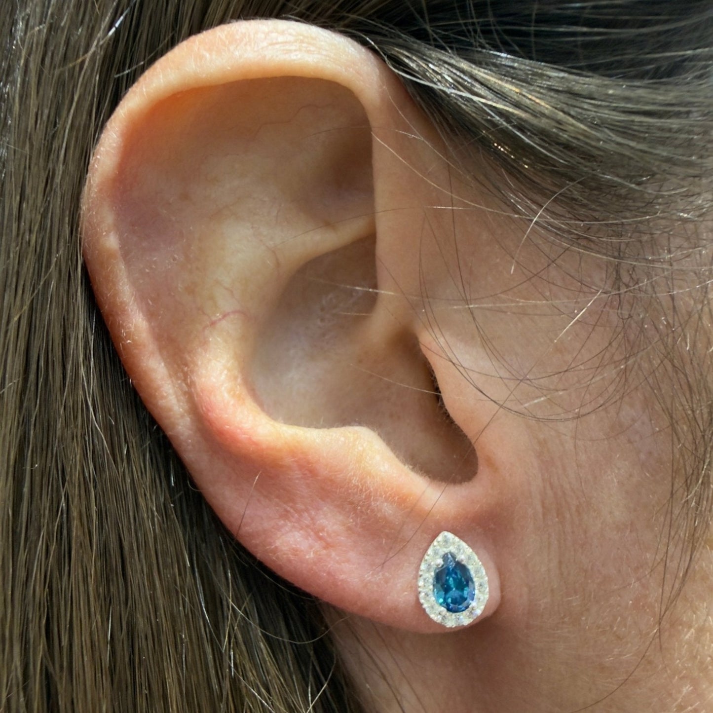 Pendientes ocean Blue - Mateu Joyeros