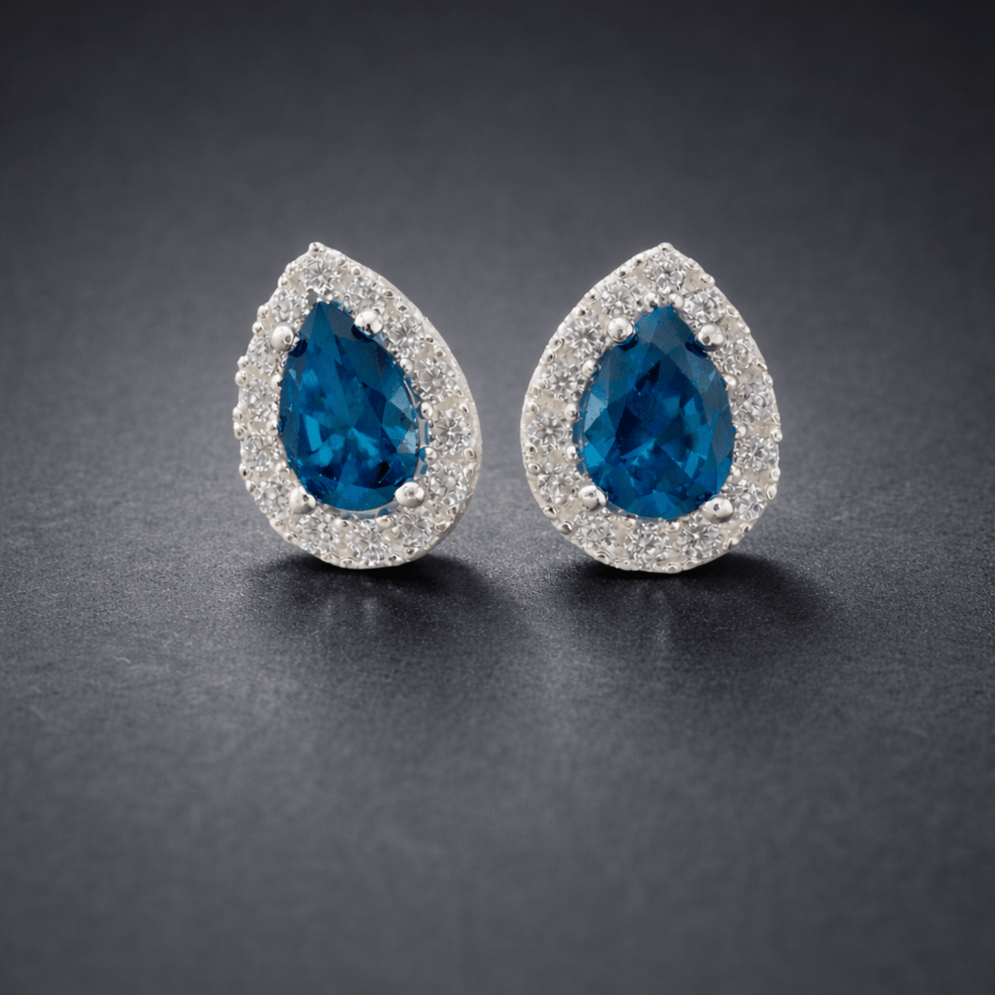 Pendientes ocean Blue - Mateu Joyeros