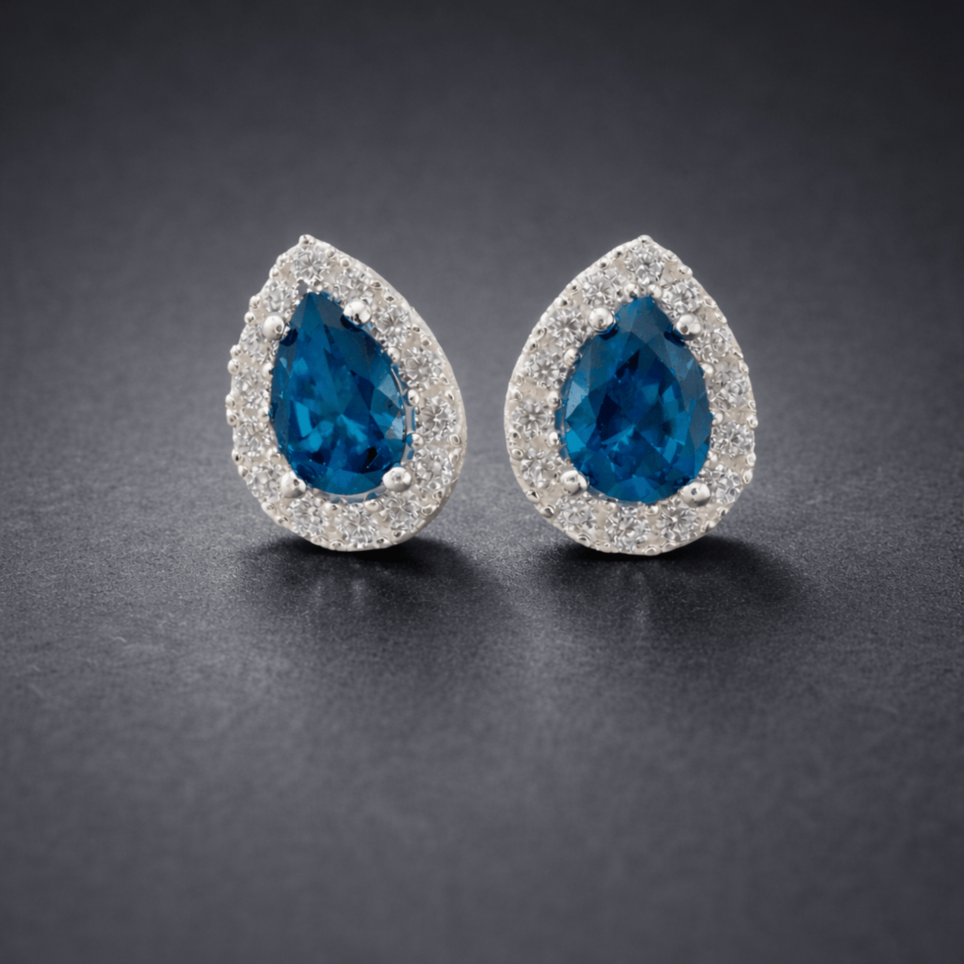 Pendientes ocean Blue - Mateu Joyeros