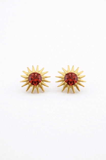 Pendientes soles - Mateu Joyeros