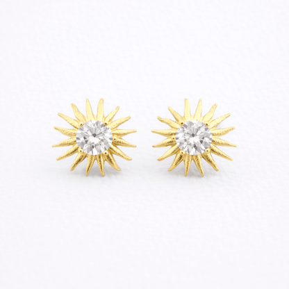 Pendientes soles - Mateu Joyeros