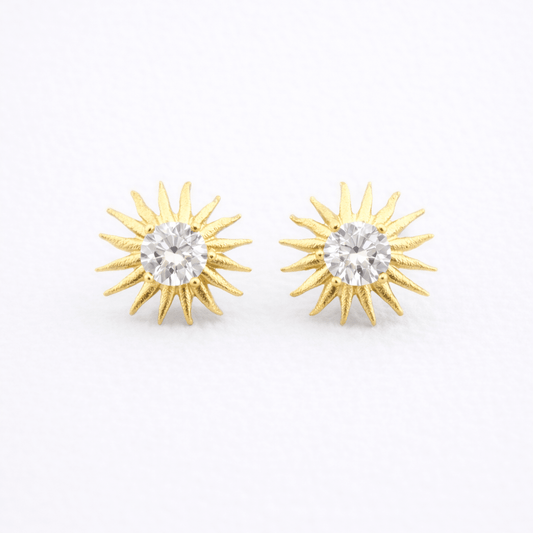 Pendientes soles - Mateu Joyeros