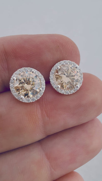 Pendiente Circle 8mm