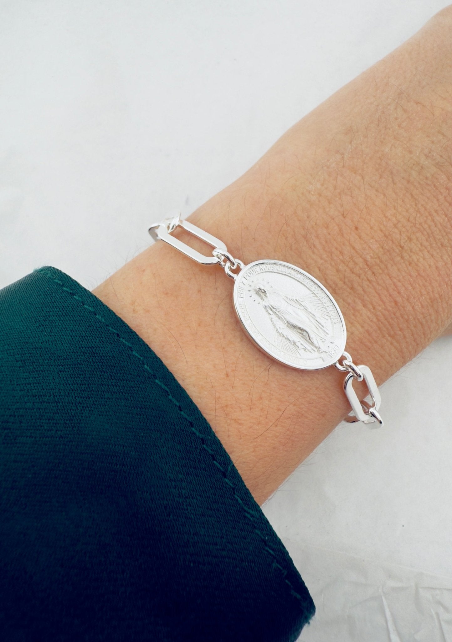 Pulsera virgen milagrosa - Mateu Joyeros
