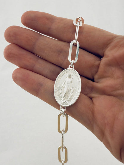Pulsera virgen milagrosa - Mateu Joyeros