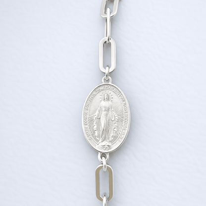 Pulsera virgen milagrosa - Mateu Joyeros